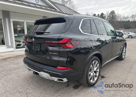2025 BMW X5 Phev xDrive50E from USA, damaged, VIN 5UX43EU03S9X60677